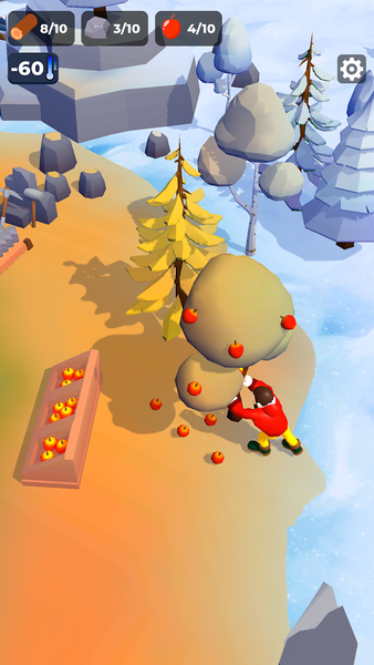 Frost Land Survival - Gameplay image of android game