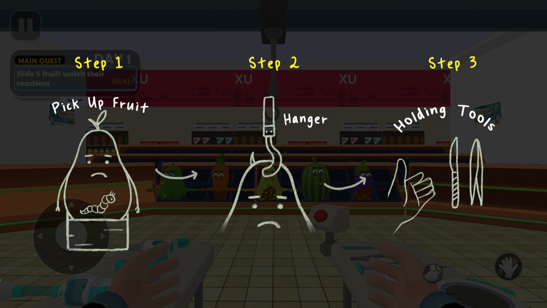 Fruit Repair Simulation - Gameplay image of android game