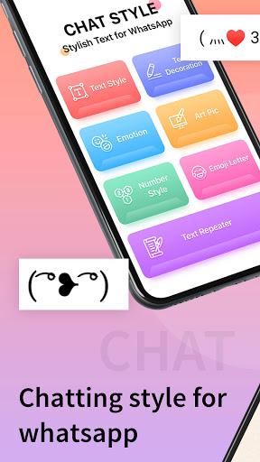 Chat Styles: Cool Font & Stylish Text for WhatsApp - Image screenshot of android app