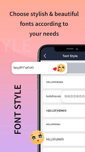 Chat Styles: Cool Font & Stylish Text for WhatsApp - Image screenshot of android app