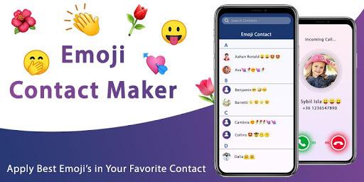 Emoji Contact Maker - عکس برنامه موبایلی اندروید