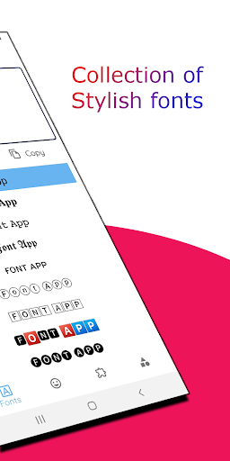 Fonts app: Fancy, Stylish font - عکس برنامه موبایلی اندروید