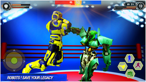 Robot Ring Fight Battle: Robots Fighting Games - عکس برنامه موبایلی اندروید