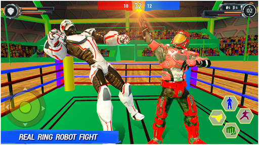 Robot Ring Fight Battle: Robots Fighting Games - Image screenshot of android app