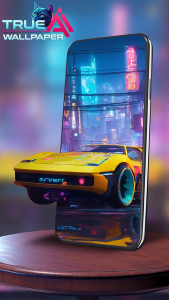 TrueAI Wallpaper 3D - Gameplay image of android game