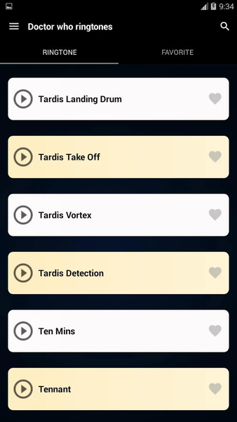 Dr Who Ringtones - عکس برنامه موبایلی اندروید