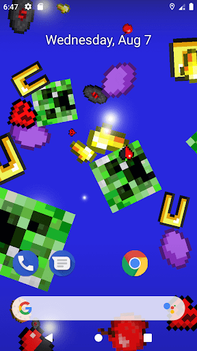 Live Minecraft Wallpaper 3D - Image screenshot of android app