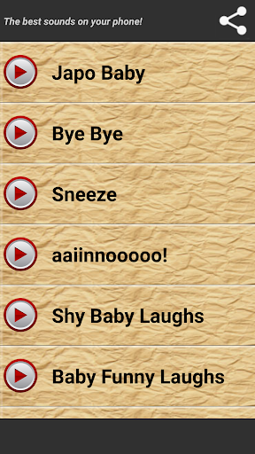 Funny Baby Ringtones - Image screenshot of android app