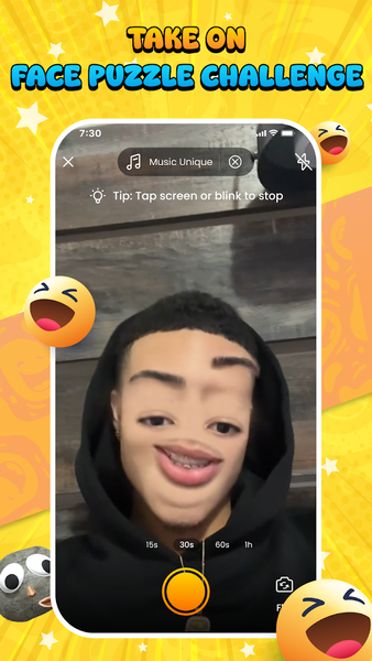 Face Puzzle: Funny Face Mix - Image screenshot of android app