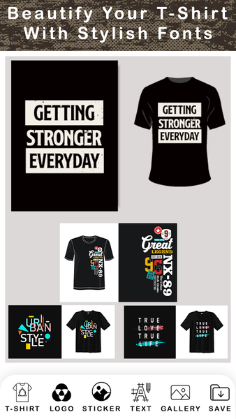 T Shirt Design - T Shirts Art - عکس برنامه موبایلی اندروید