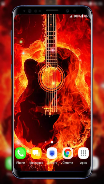 Fire Live Wallpaper - Image screenshot of android app