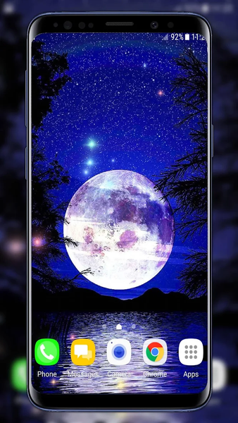 Moonlight Live Wallpaper - عکس برنامه موبایلی اندروید