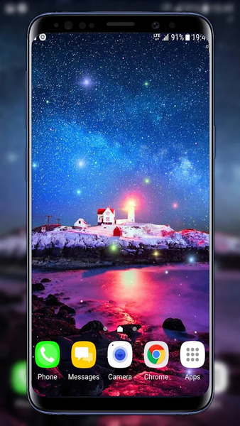 Stars Live Wallpaper - عکس برنامه موبایلی اندروید