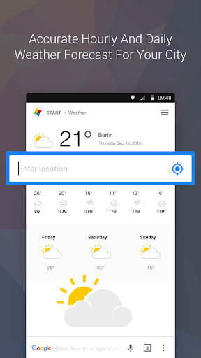 START Internet Browser - عکس برنامه موبایلی اندروید