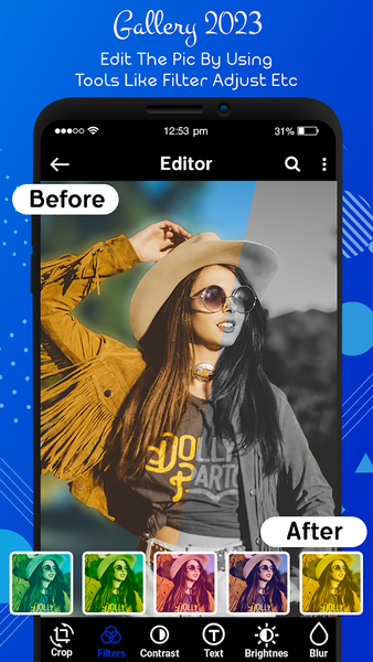 Gallery - Image screenshot of android app