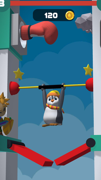 Fall Angry Penguin - Gameplay image of android game