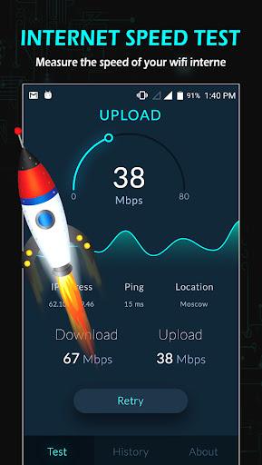 Internet Speed 5G Fast - Image screenshot of android app