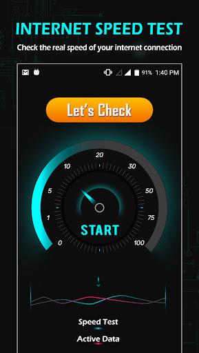 Internet Speed 5G Fast - Image screenshot of android app