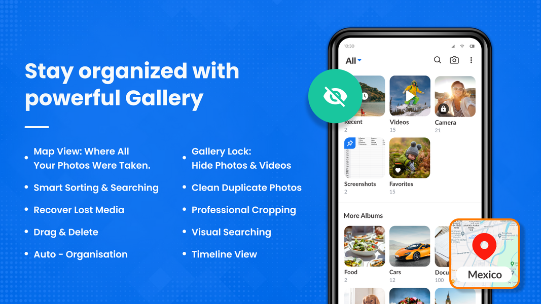 Gallery App - Photo Gallery - عکس برنامه موبایلی اندروید