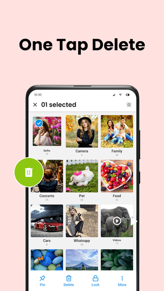 Gallery - Photo Gallery, Vault - عکس برنامه موبایلی اندروید