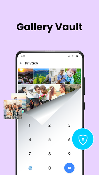 Gallery - Photo Gallery, Vault - عکس برنامه موبایلی اندروید