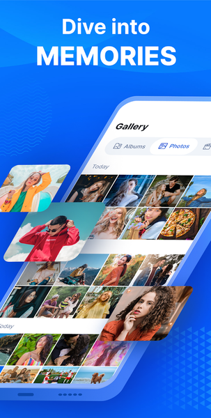 Gallery - Photo Album, Vault - Image screenshot of android app