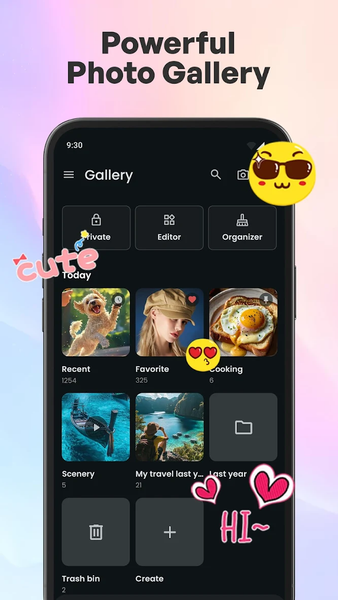 Gallery: Photo gallery & Album - Image screenshot of android app
