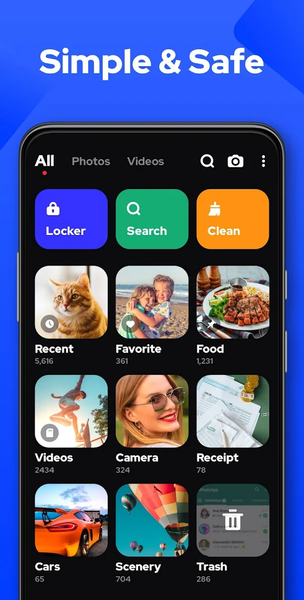 Galleryit - Photo Vault, Album - عکس برنامه موبایلی اندروید