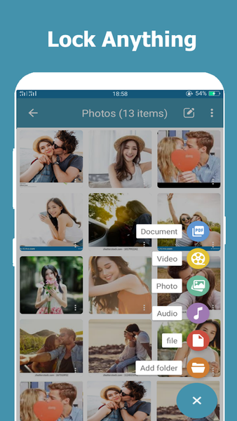 Photo lock – Photo vault - عکس برنامه موبایلی اندروید