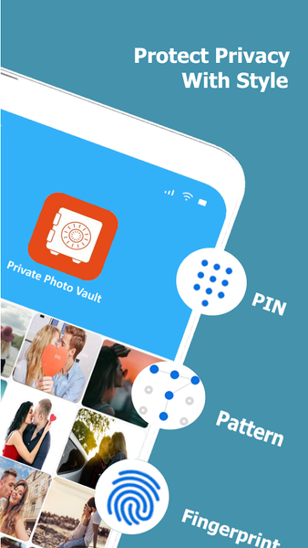 Photo lock – Photo vault - عکس برنامه موبایلی اندروید