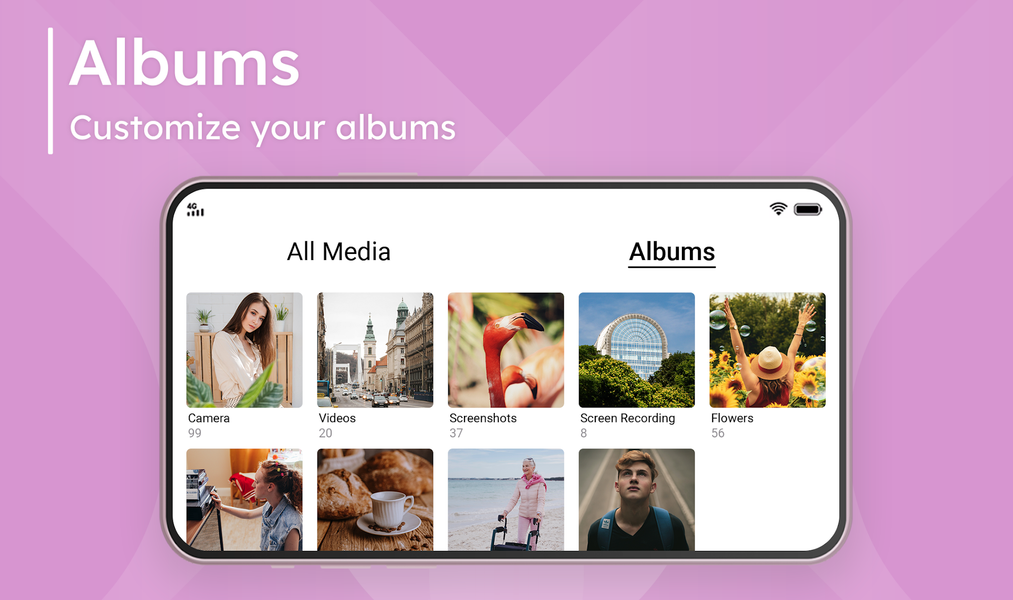 Gallery - Photo Gallery, Album - Image screenshot of android app