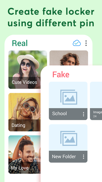 Gallery Locker-Hide App Photos - Image screenshot of android app