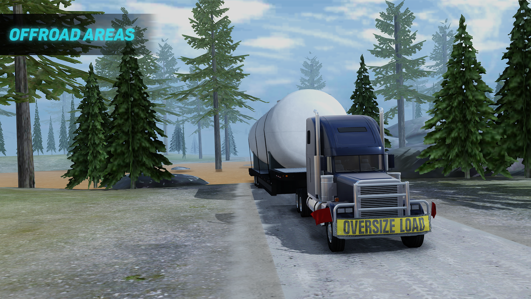 Truck Driving Heavy Cargo - Gameplay image of android game