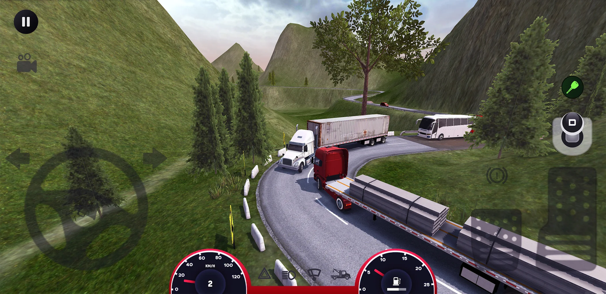 Truck Driver Heavy Cargo - عکس بازی موبایلی اندروید