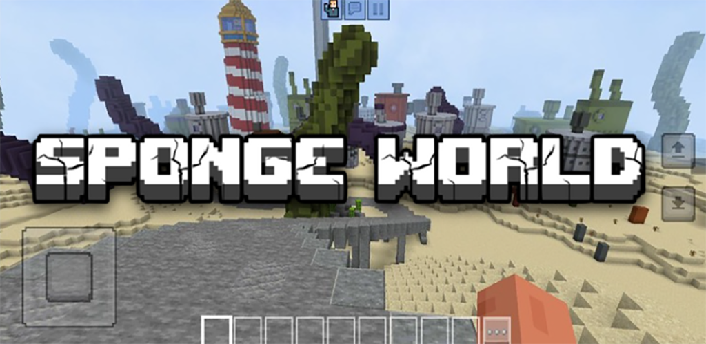 CRAFTSMAN SPONGE WOLRD - عکس بازی موبایلی اندروید