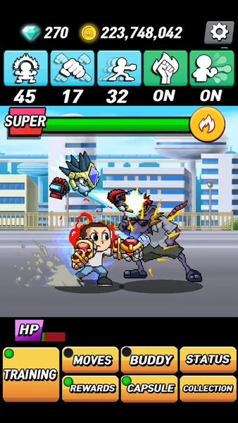 Tap Tap Showdown - Gameplay image of android game