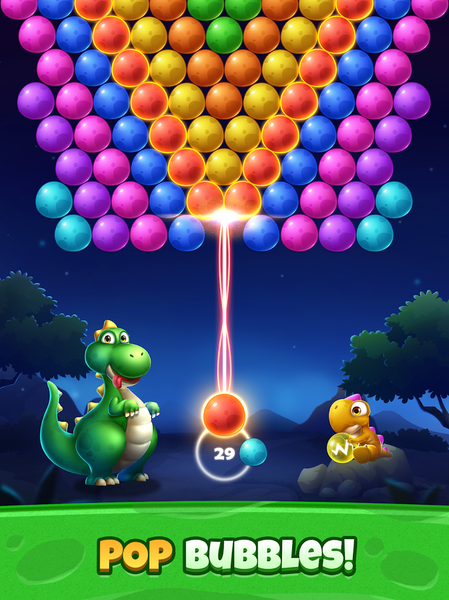 Bubble Shooter Primitive Eggs - عکس بازی موبایلی اندروید
