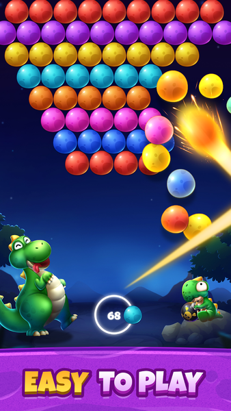 Bubble Shooter Primitive Eggs - عکس بازی موبایلی اندروید