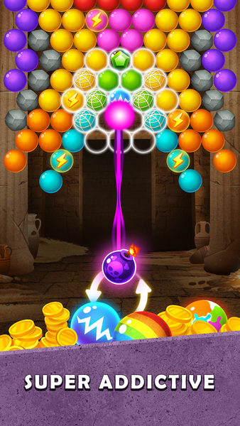 Bubble Shooter Classic Origin - Gameplay image of android game