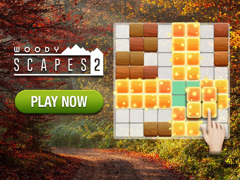 Blocks Woody Scapes Classic 2 - Gameplay image of android game