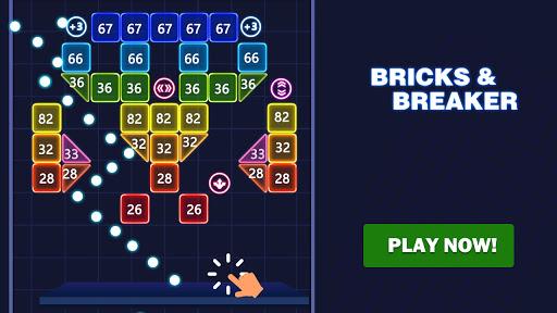 Brick Ball Fun-Crush blocks - Gameplay image of android game