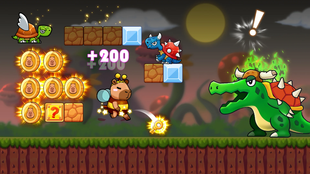 Super Capybara Adventure - عکس بازی موبایلی اندروید