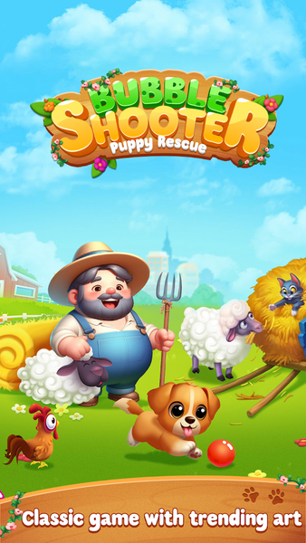Bubble Shooter: Puppy Rescue - عکس بازی موبایلی اندروید