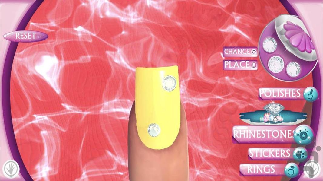بازی دخترانه ناخن - Gameplay image of android game