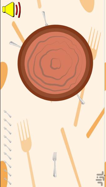 پرتاب چنگال - Gameplay image of android game