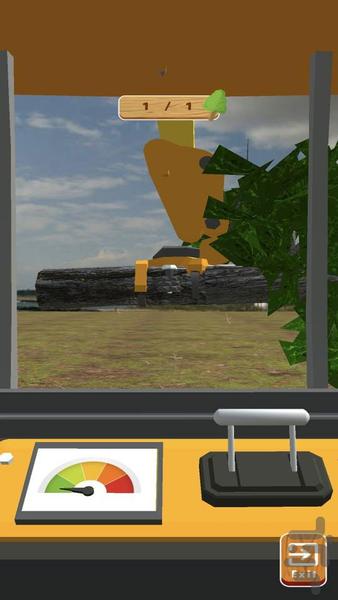 بازی چوب بری - Gameplay image of android game