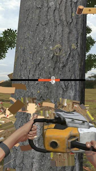 بازی چوب بری - Gameplay image of android game