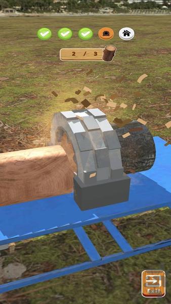 بازی چوب بری - Gameplay image of android game