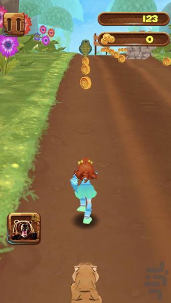 بازی دختر فراری - Gameplay image of android game