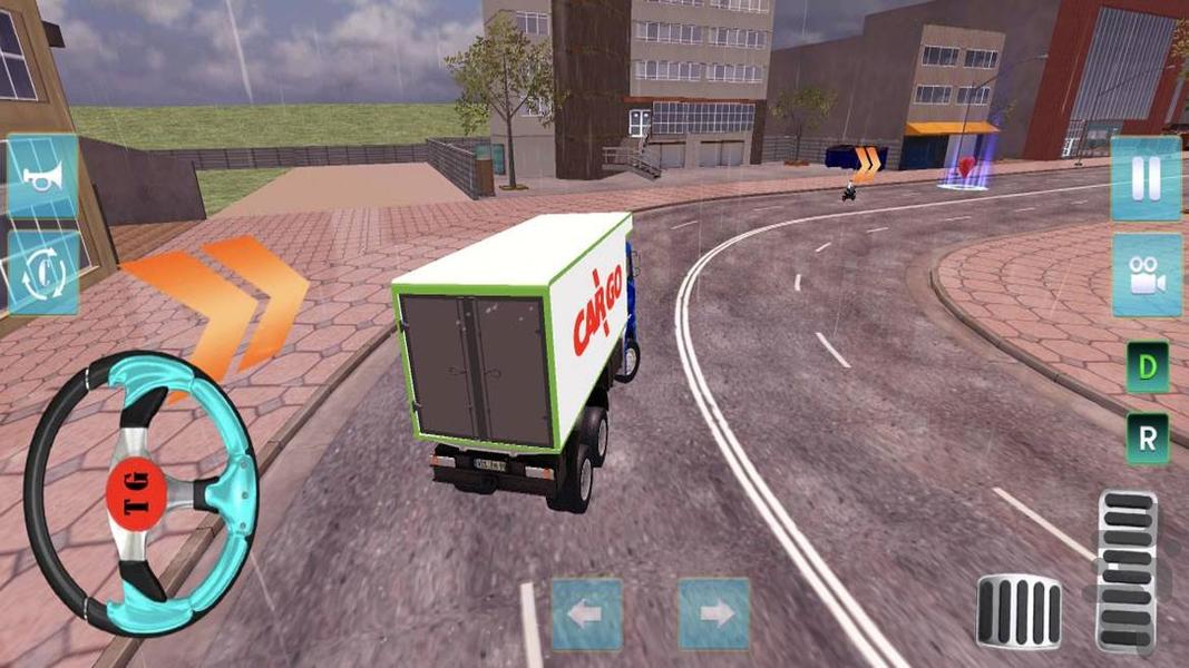 بازی کامیون - Gameplay image of android game